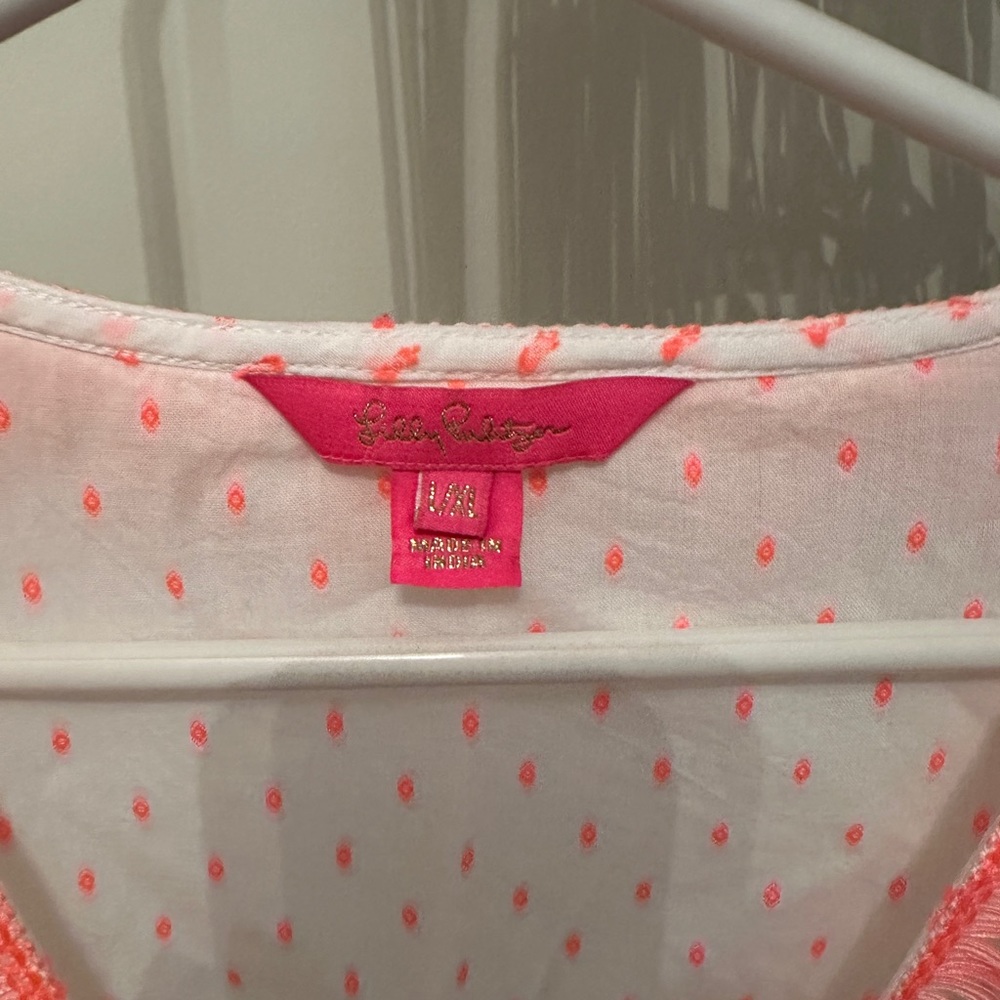 Lilly Pulitzer Kipper Cover-Up in Tangelo - Picture 3 of 4